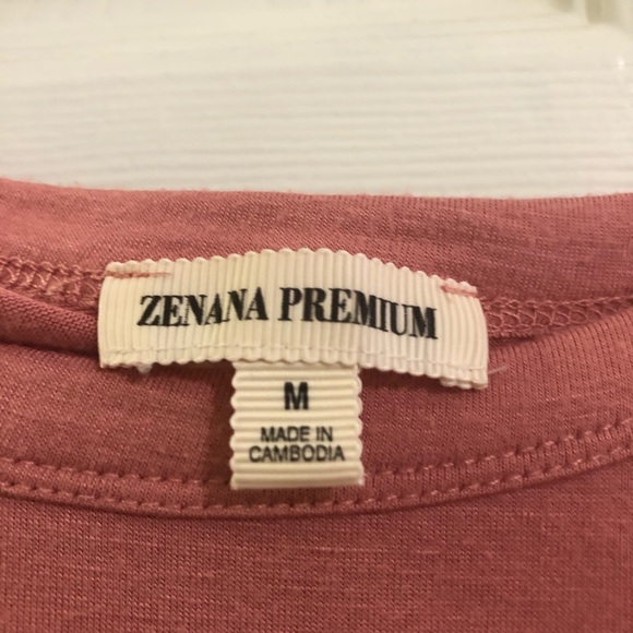 rusty / pink basic top - Picture 2 of 2